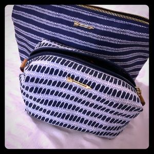 Set of Two Makeup Bags